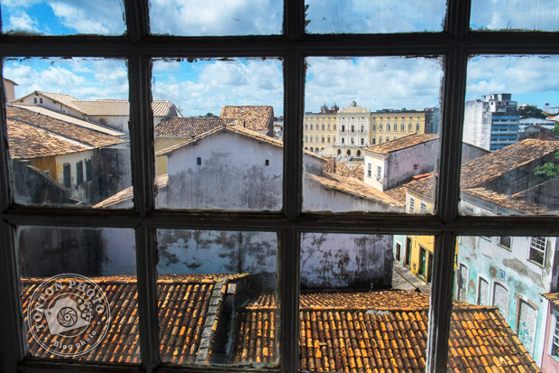 Vue sur la ville depuis le couvent de l'église São Francisco. Salvador de Bahia, Brésil © Clément Racineux / Tonton Photo
