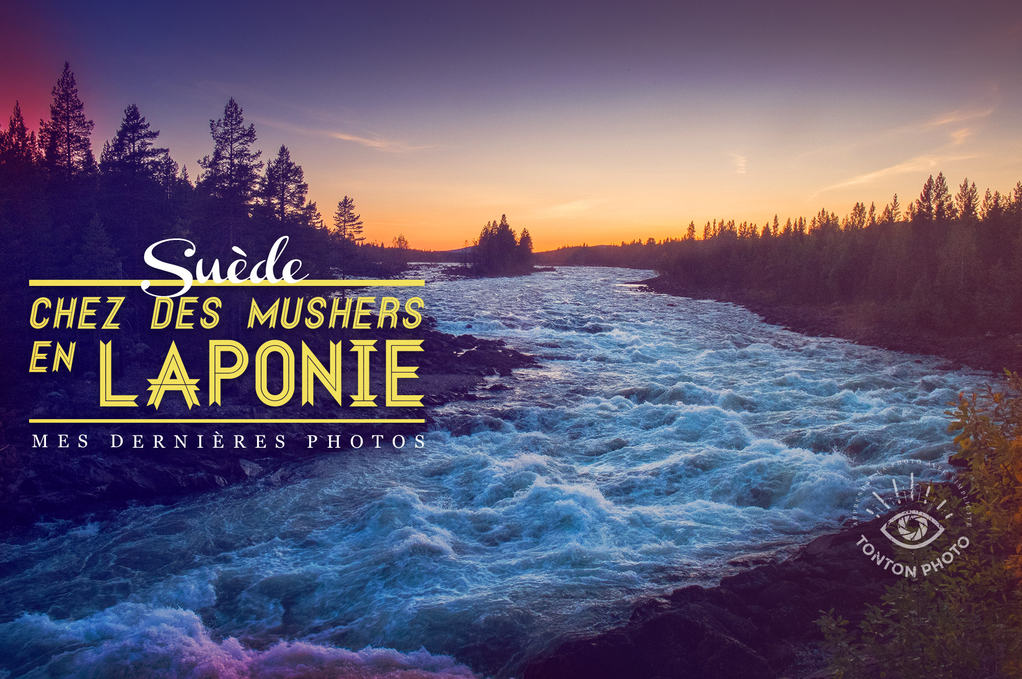 Mes dernières photos : chez des mushers en Laponie suédoise © Tonton Photo