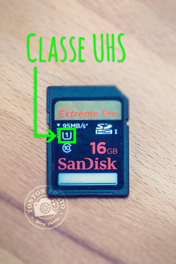 La classe UHS - Comment choisir une carte mémoire pour votre appareil photo ? © Tonton Photo